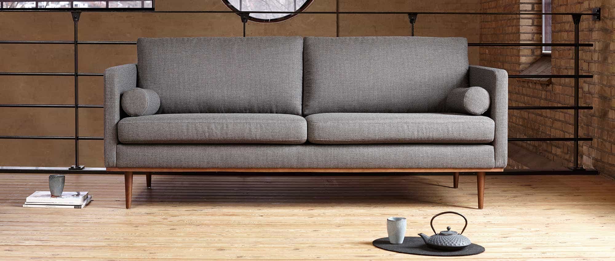 Das OSLO als 3-Sitzer ist zeitlos elegant