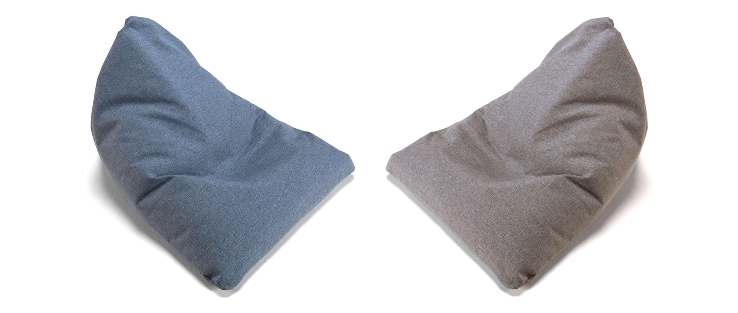 Der SOFT PEAK Sitzsack von Innovation ist in verschiedenen Stoffen erhältlich