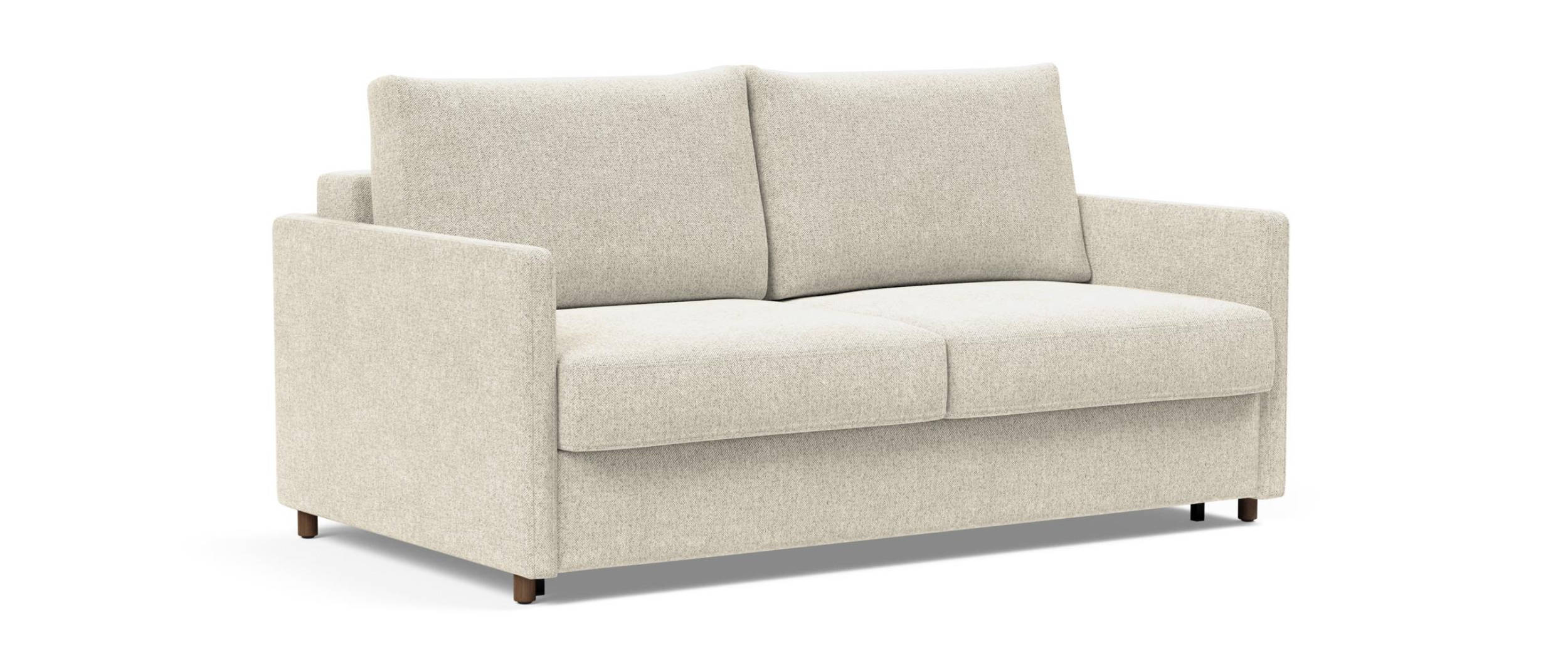 Das NEAH Schlafsofa 160 von Innovation ist auch mit schmalen Armlehnen erhältlich