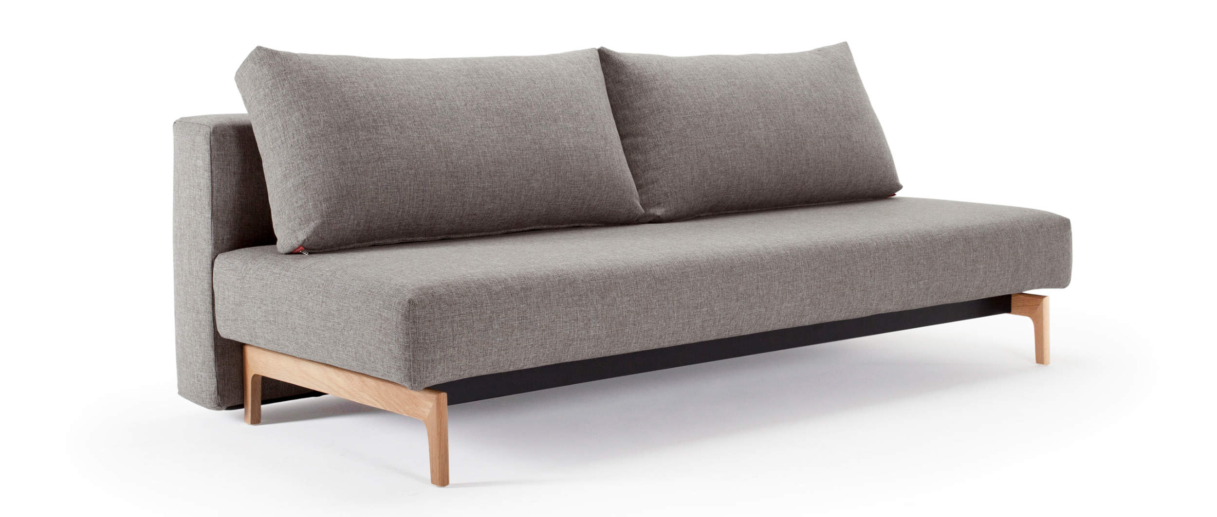 Das Innovation TRYM Schlafsofa im Stoff Mixed Dance Grau (521)