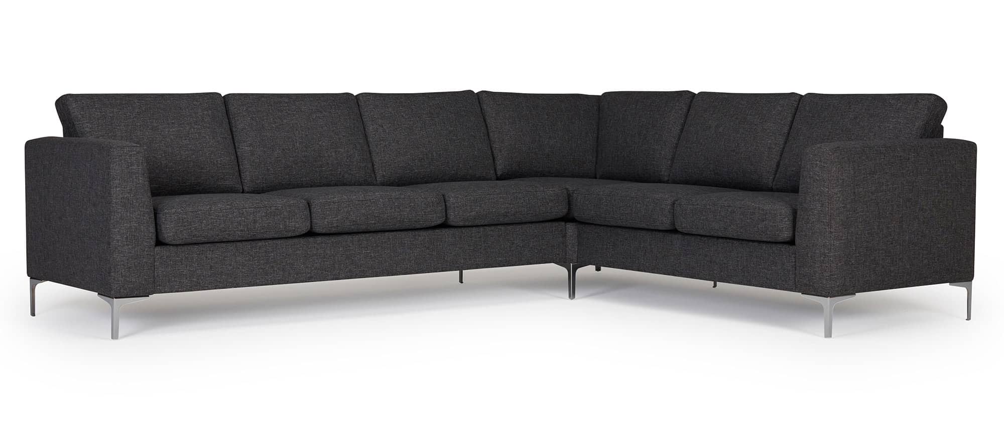 Das TRELLEBORG Ecksofa 3-Sitzer links + 2-Sitzer rechts - auch spiegelverkehrt möglich