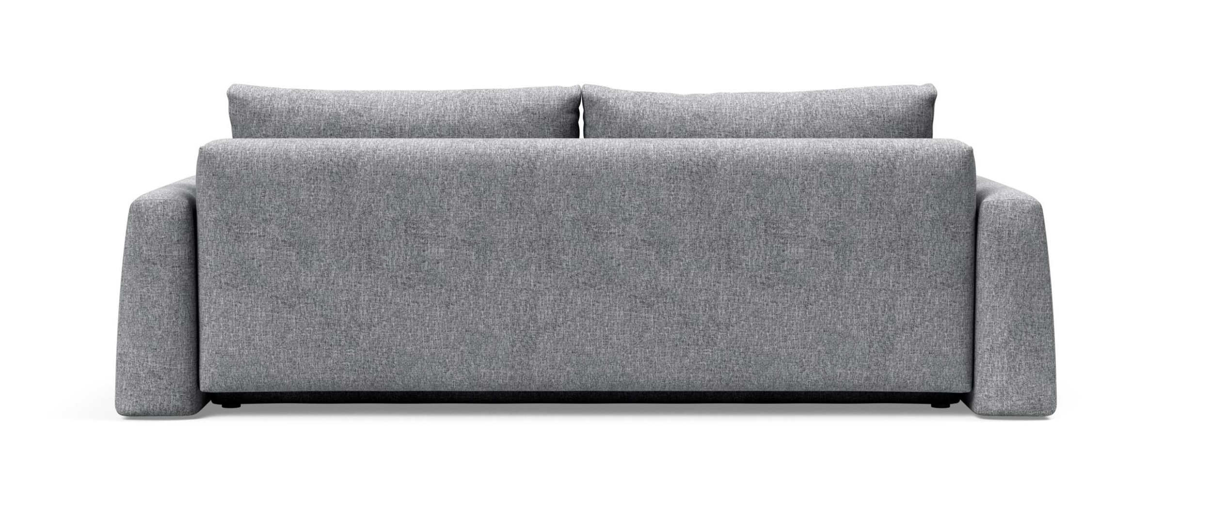 Das CONE Schlafsofa von Innovation kann auch freistehend im Raum positioniert werden