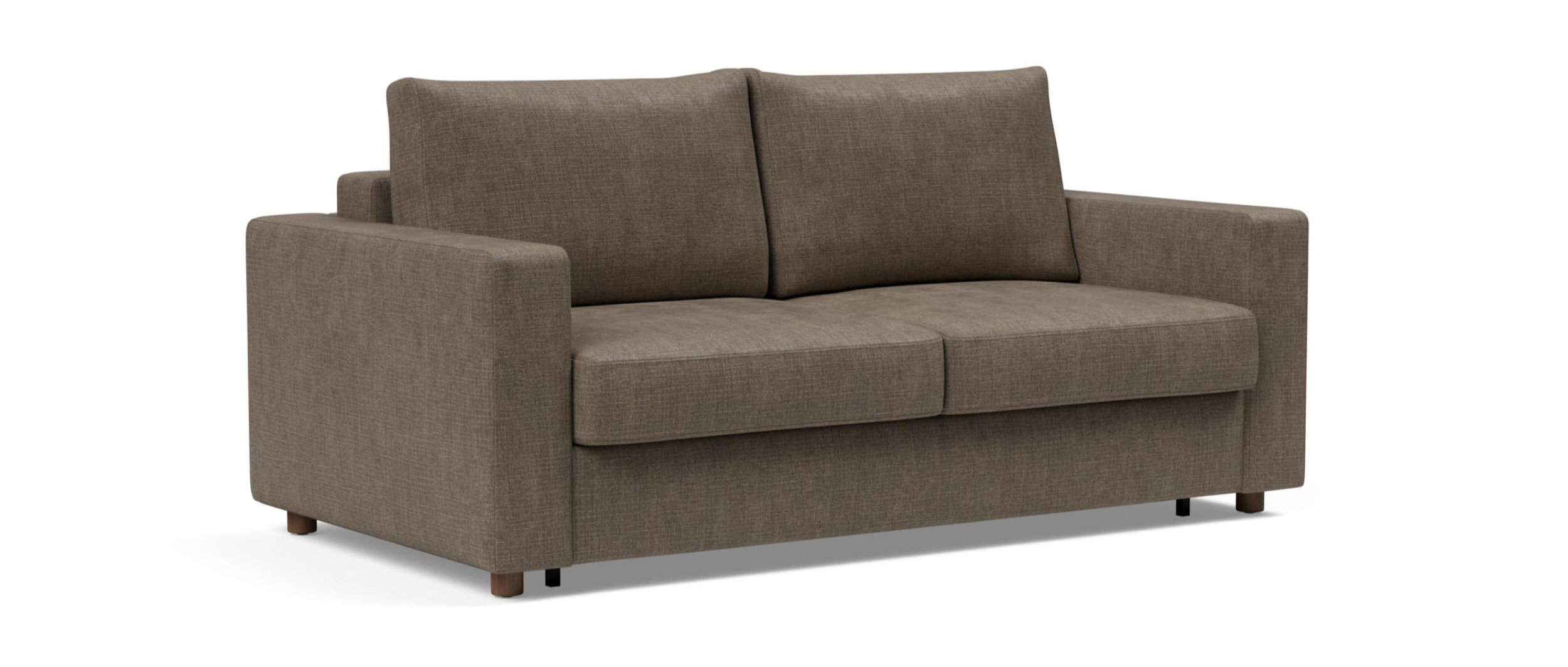 Das Innovation Schlafsofa NEAH 160 im Stoff Esina Cedar Brown (411)