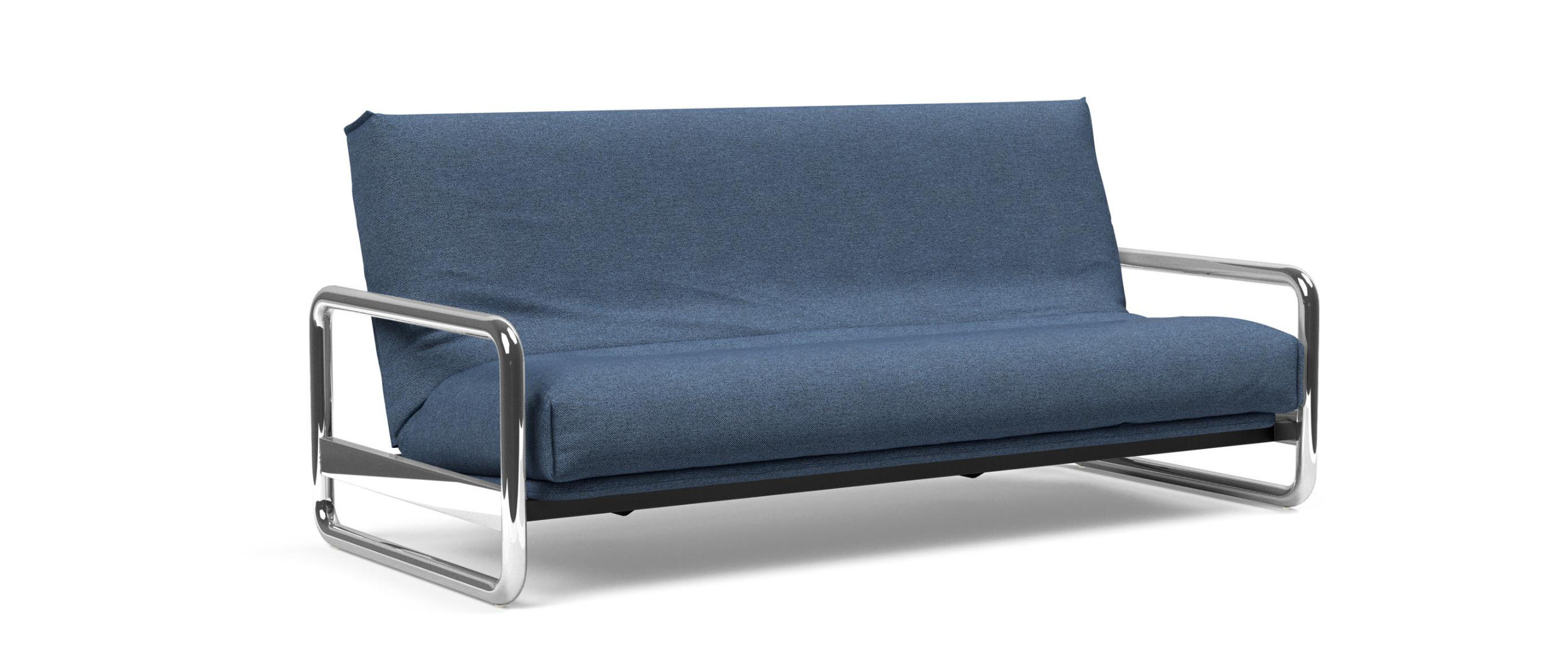 LOMIRA Schlafsofa hier in dem Stoff: Weda Blue (302)