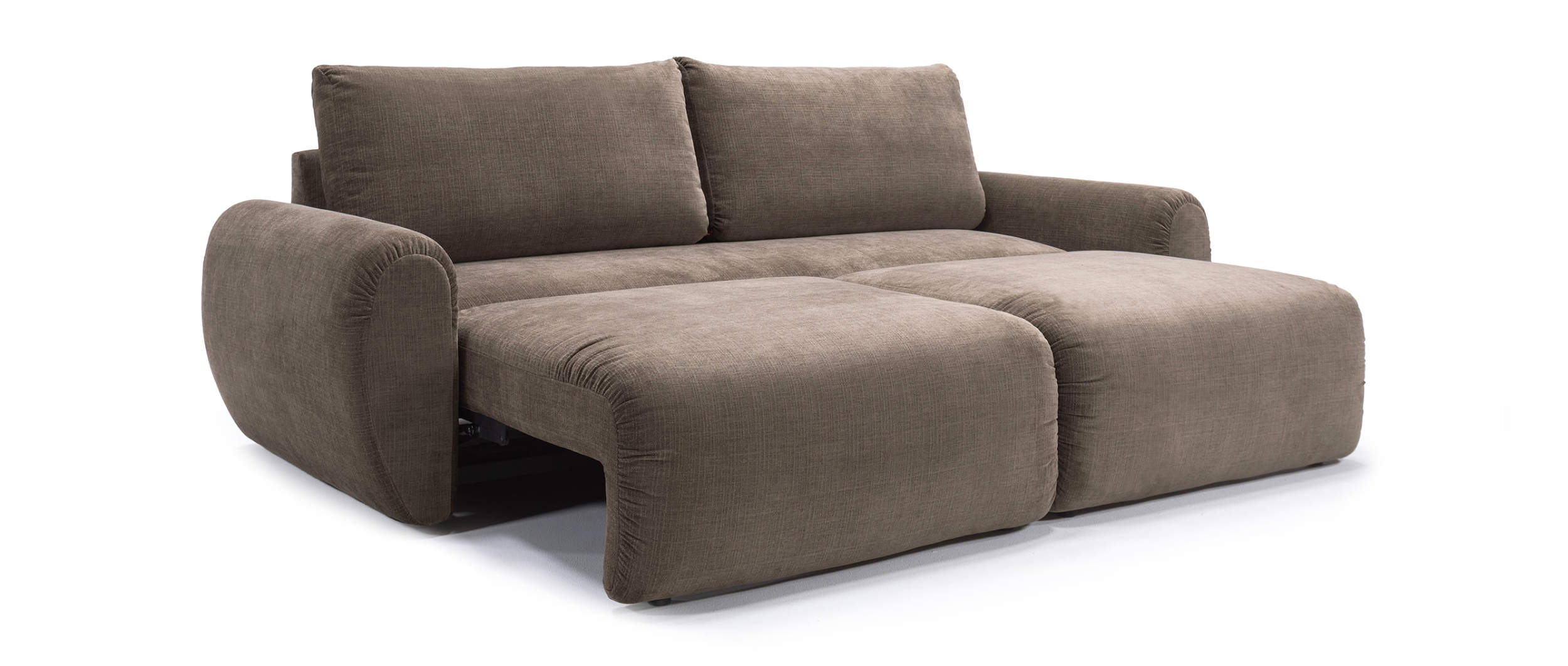 Das Innovation NORUM Sofa mit Schlaffunktion und großer Auswahl an Stoffen