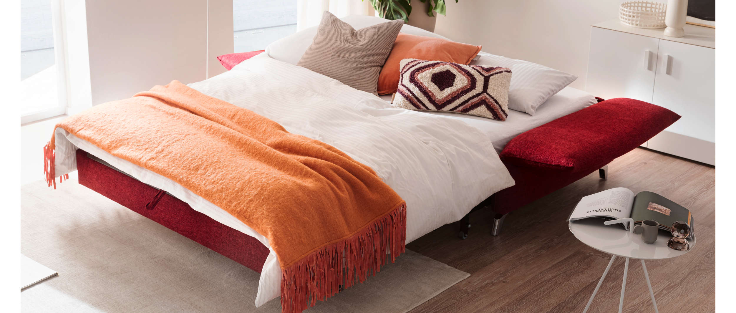 Schlafsofa DÜSSELDORF DELUXE mit Gästebettfunktion