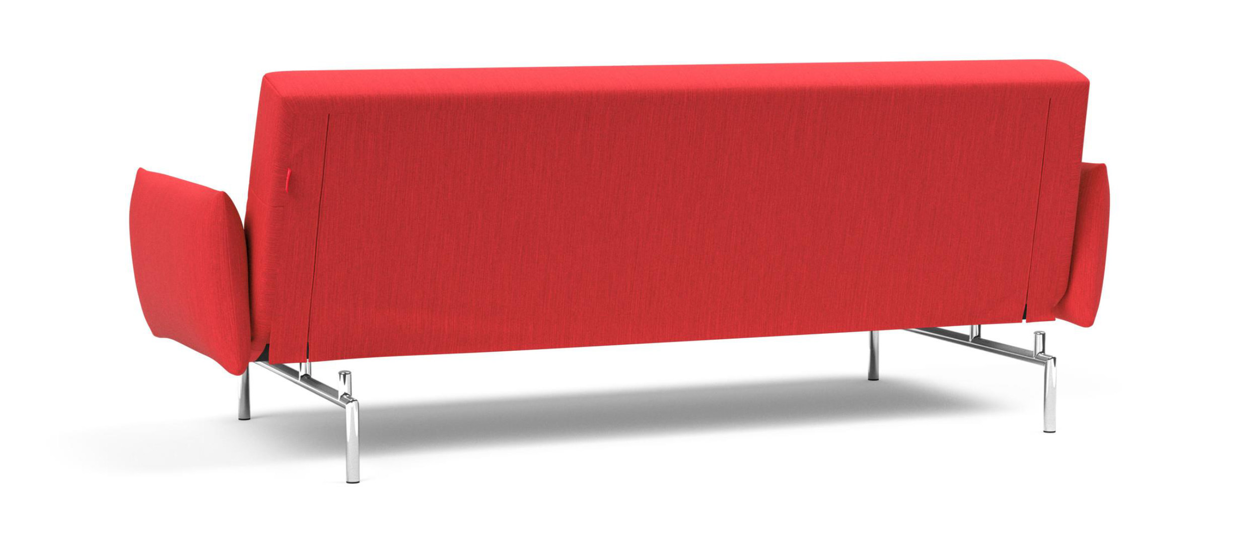 Das Innovation JILLIS Schlafsofa mit Armlehnen kann auch frei im Raum positioniert werden