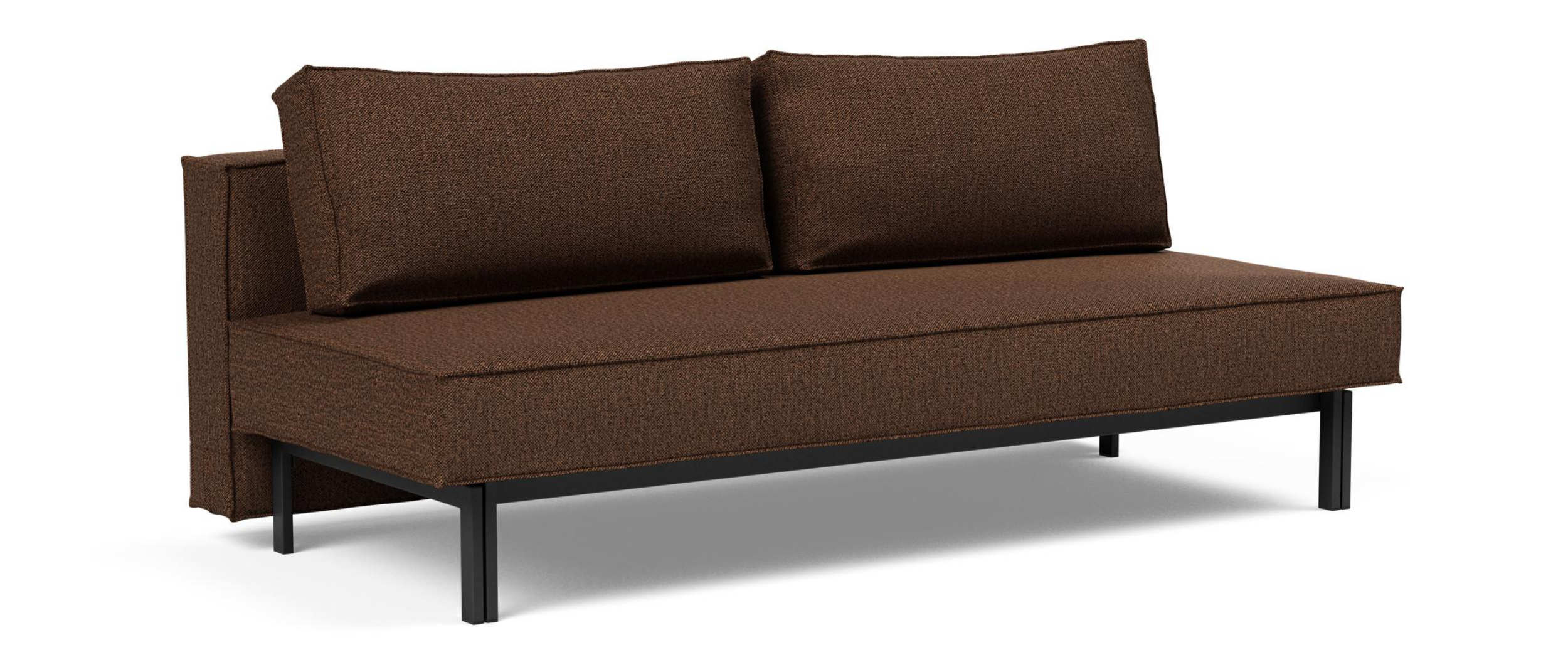 Das Innovation 3-Sitzer Schlafsofa SLY hier im Stoff Taura Cappuccino (359)