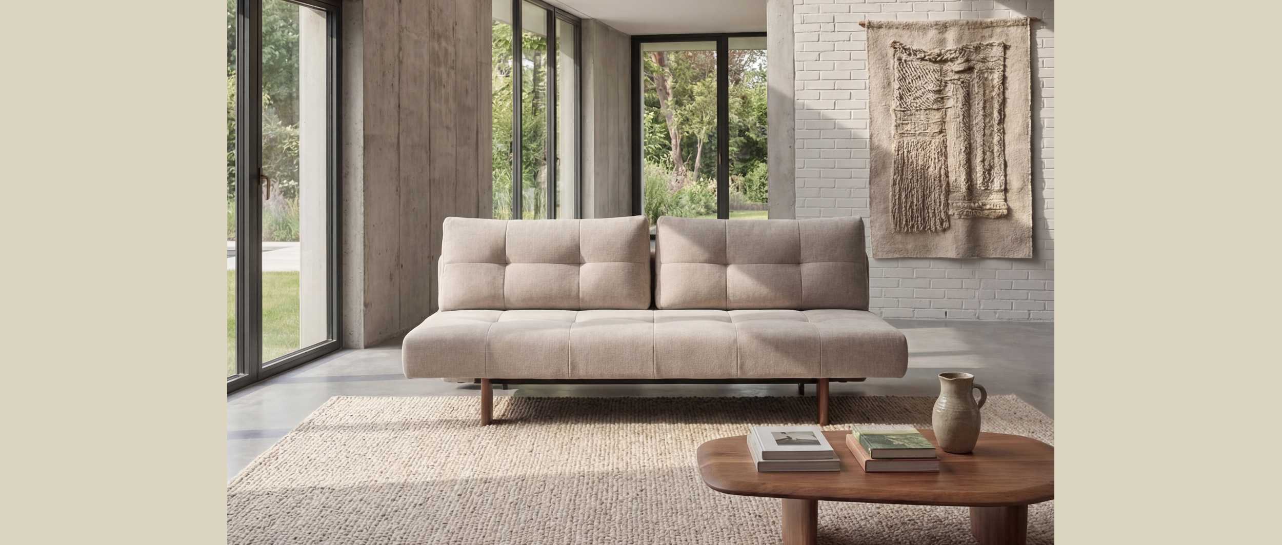 Das EILIS Daybed von Innovation ist die perfekte Ergänzung für jeden stilvoll eingerichteten Wohnraum
