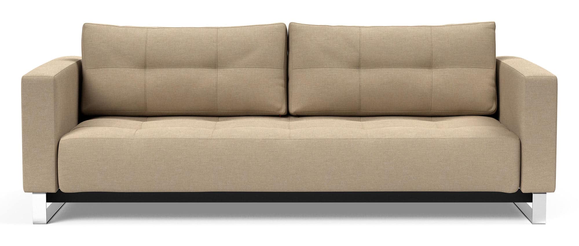 Das CASSIUS DELUXE EXCESS Schlafsofa von Innovation im Stoff Phobos Mocha (587)