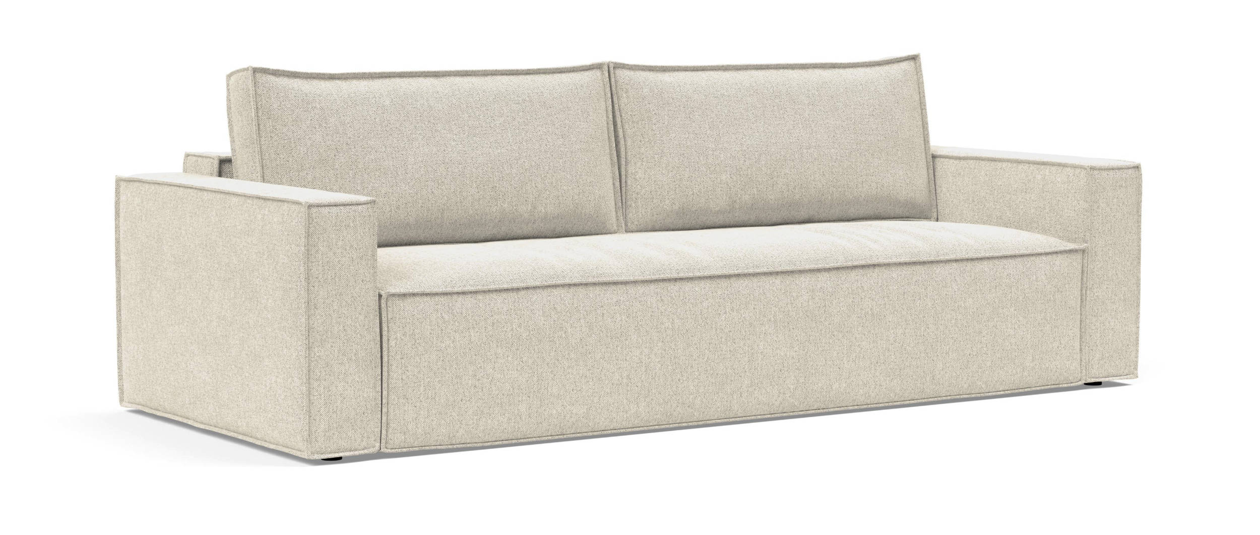 Schlafsofa NEWILLA von Innovation Stoff Taura Off White (357)