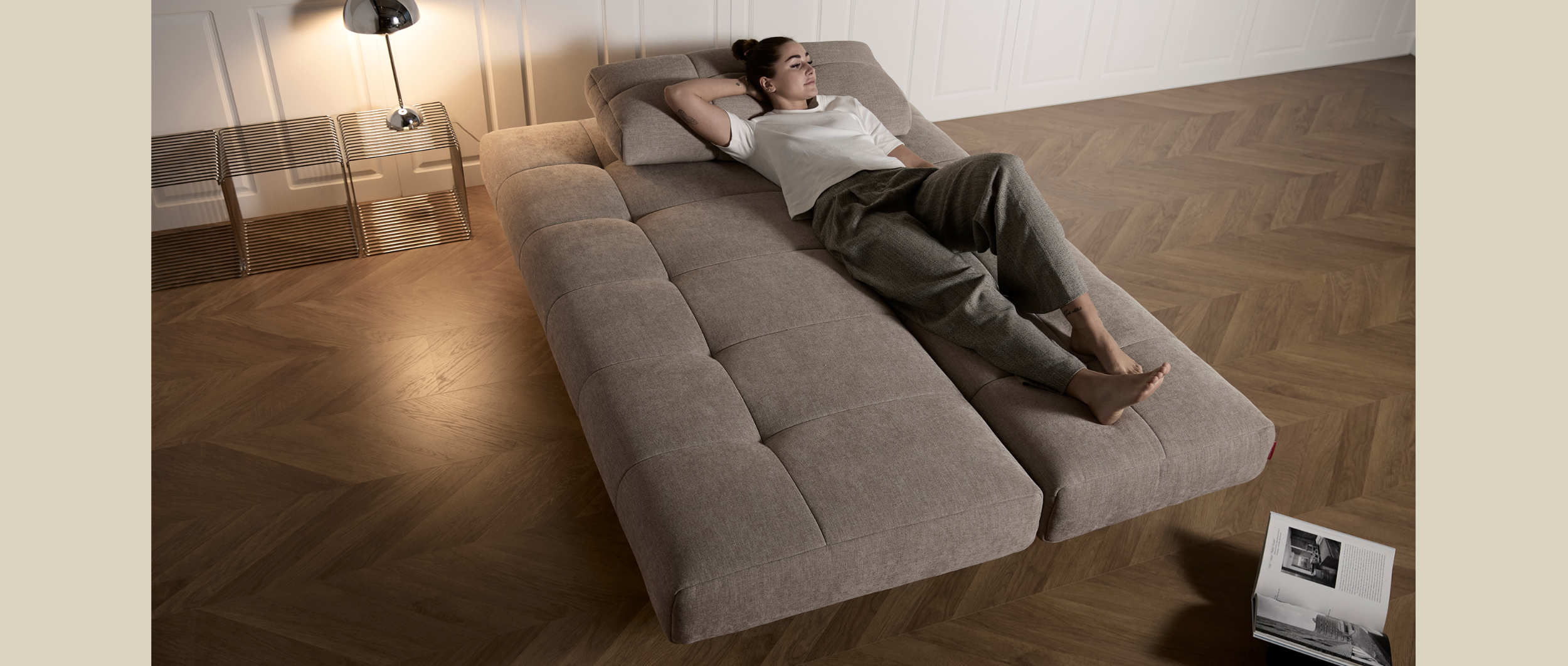 Das EILIS Schlafsofa ist ideal für alle, die ein stilvolles und funktionales Schlafsofa für 2 Personen suchen