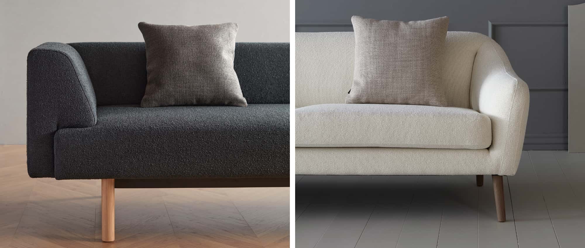 Die TURKU Kissen eignen sich super als Ergänzung für Sofas, wobei sie gleichzeitig für Dekoration und zusätzlichen Komfort sorgen
