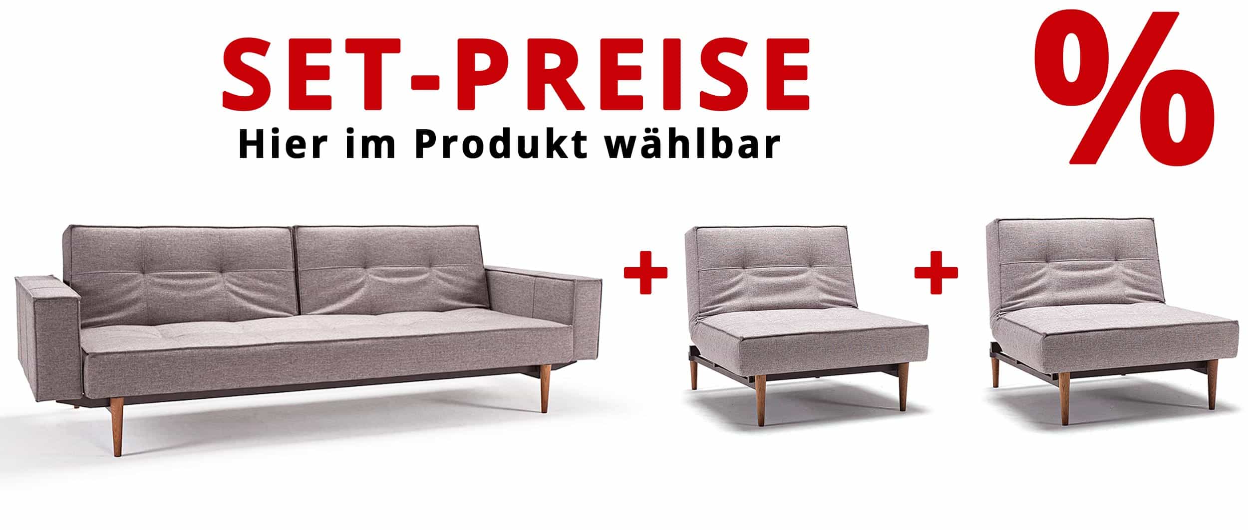 SPLITBACK Sessel zum günstigeren Set-Preis unten gleich mitbestellen