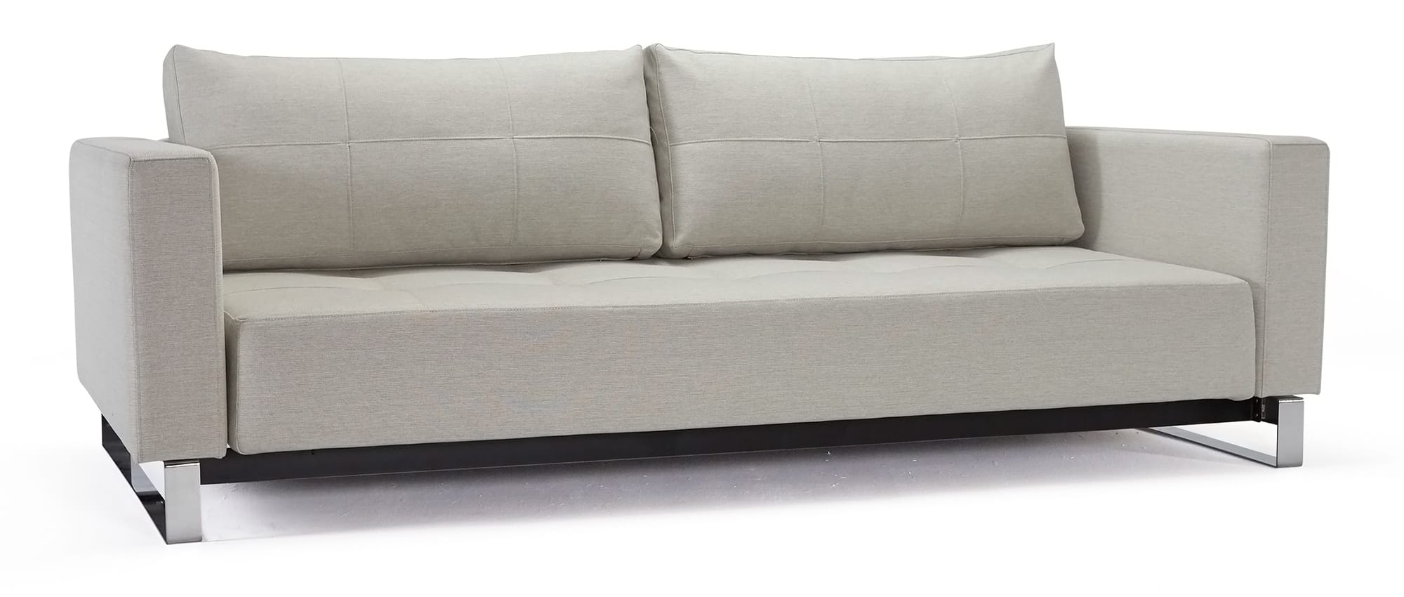 Das CASSIUS DELUXE EXCESS Schlafsofa als Sonderanfertigung im Stoff Mixed Dance Natural (527)