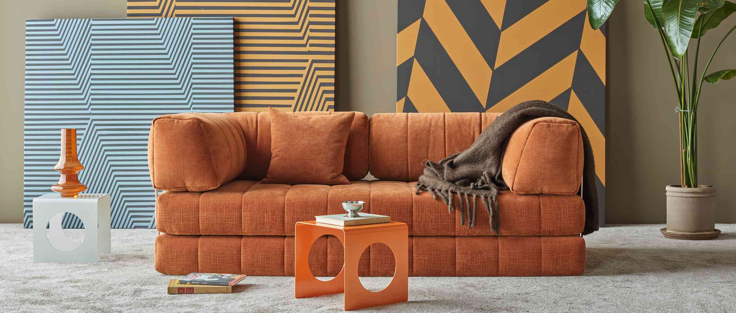 Die COZYPAD-Serie bietet modulare Gestaltungsmöglichkeiten für individuelle Wohnlandschaften