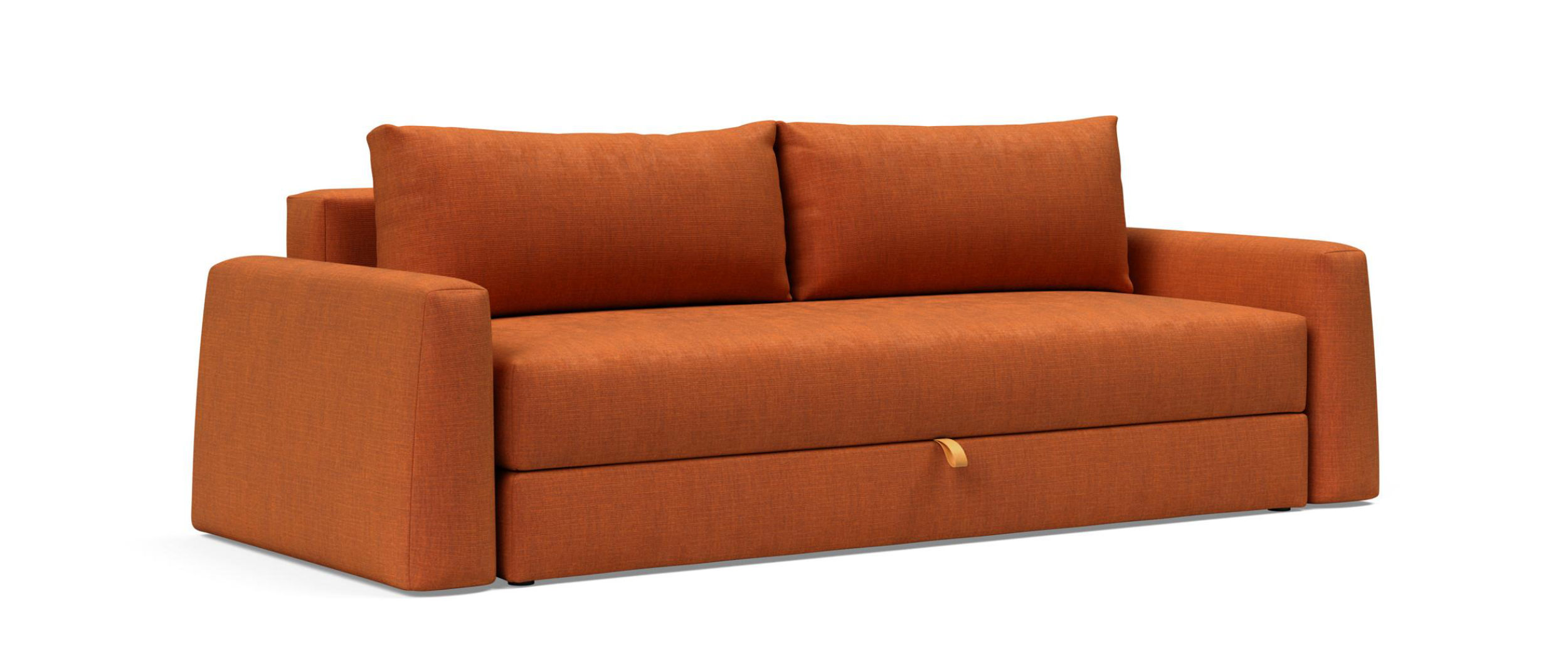 CONE Schlafcouch von Innovation ist in vielen Farben und Stoffen erhältlich - hier im Stoff Esina Rust Orange (412)