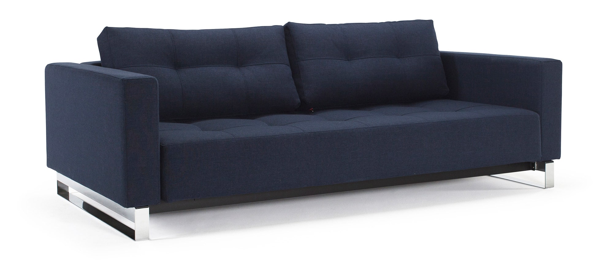 Das CASSIUS DELUXE EXCESS Schlafsofa von Innovation im Stoff Mixed Dance Blue (528)