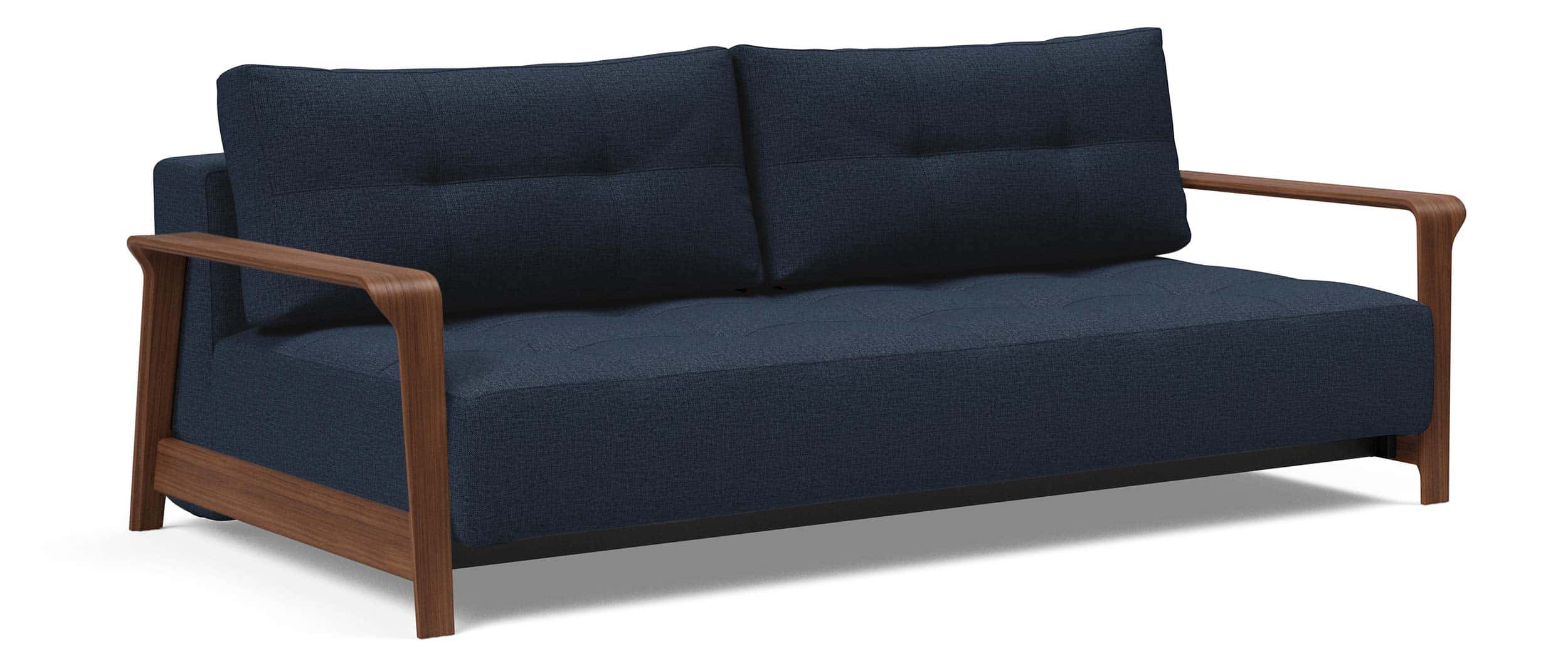Innovation Schlafsofa RAN DELUXE im Stoff Mixed Dance Blue (528)