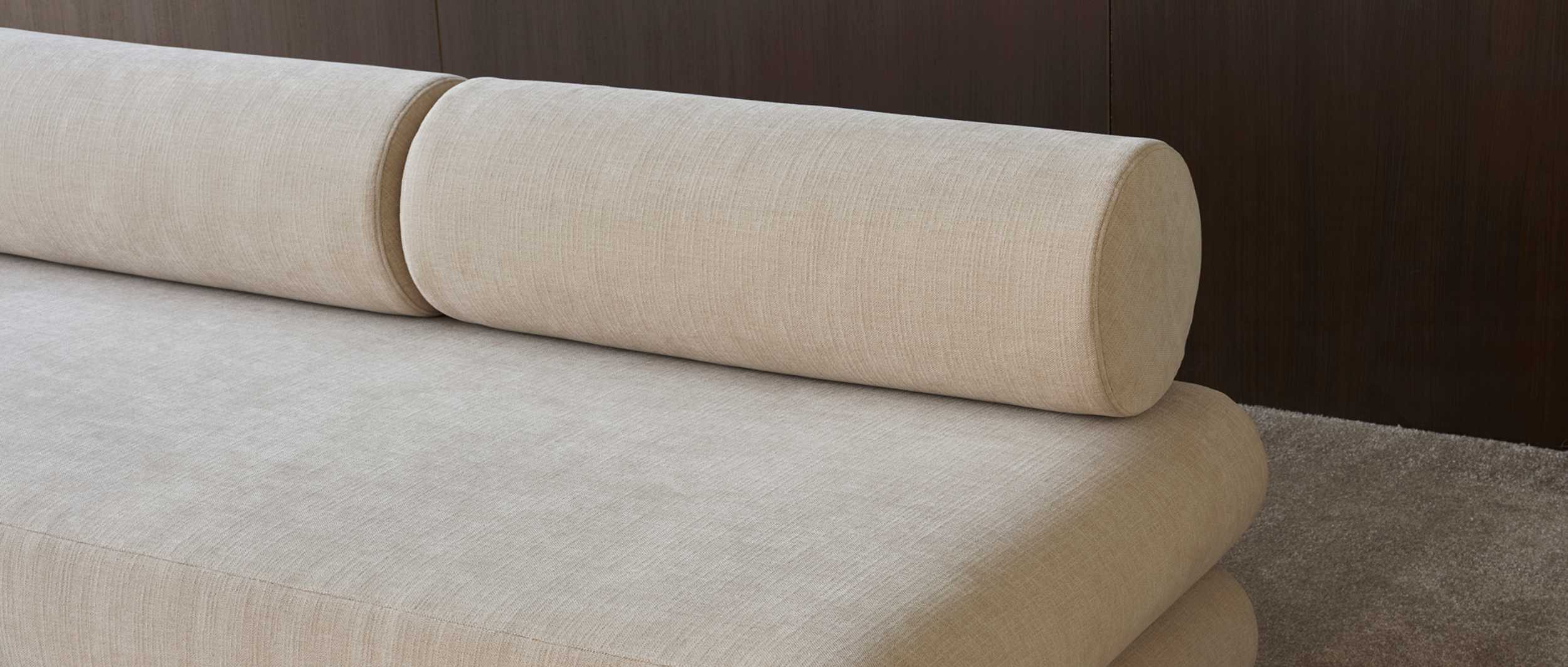 Das CIRCLUS Schlafsofa von Innovation in hochwertigem Stoffbezug – langlebig, pflegeleicht und OEKO-TEX® zertifiziert