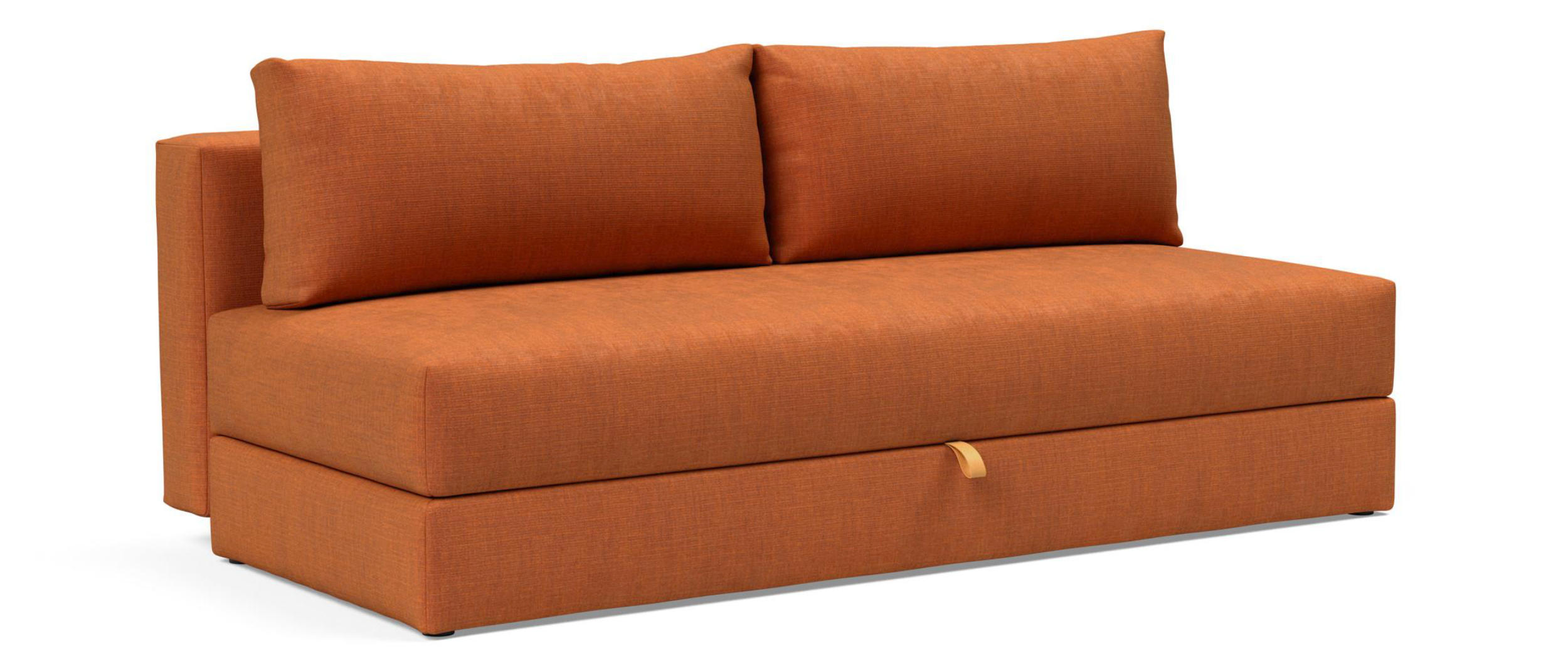 Das Innovation OSVALD Schlafsofa im Stoff Esina Rust Orange (412)