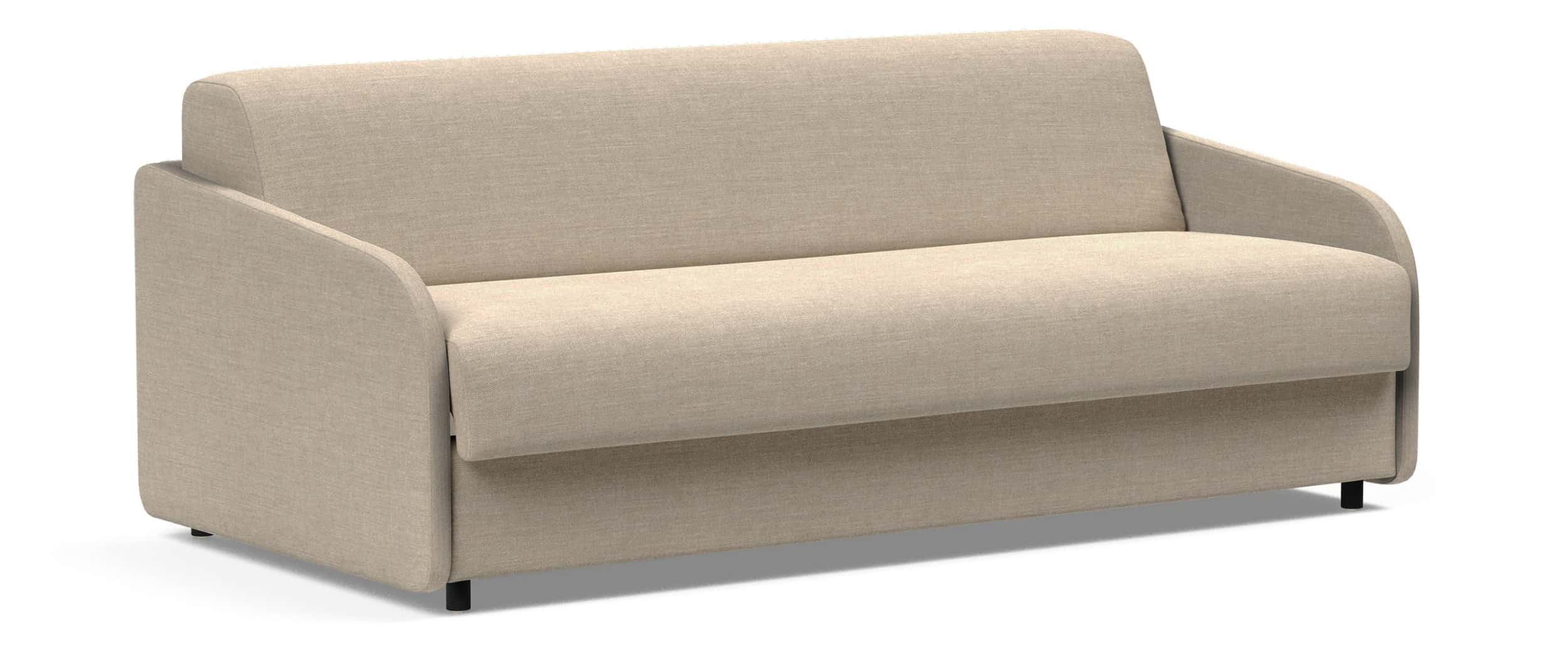 Das Innovation EIVOR Schlafsofa im Standardstoff Phobos Latte (586)
