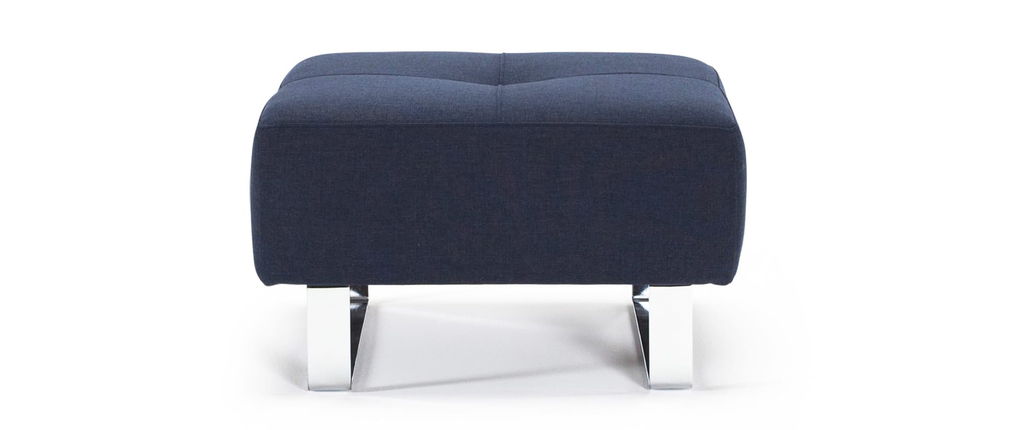 Der CASSIUS-, SUPREMAX DELUXE EXCESS Hocker im Stoff Mixed Dance Blue (528)