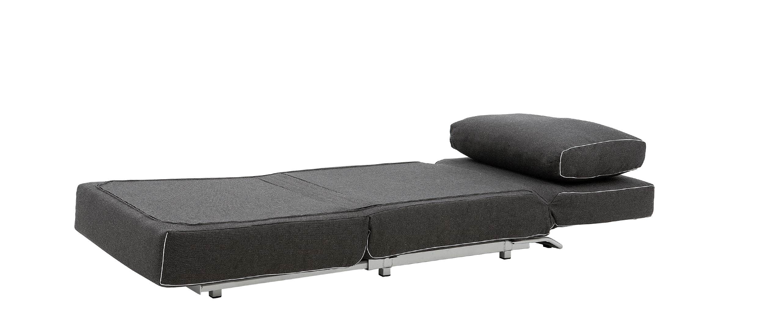 Der CITY Sessel von Softline als Gästebett für eine Person (Liegefläche ca. 73x200 cm)