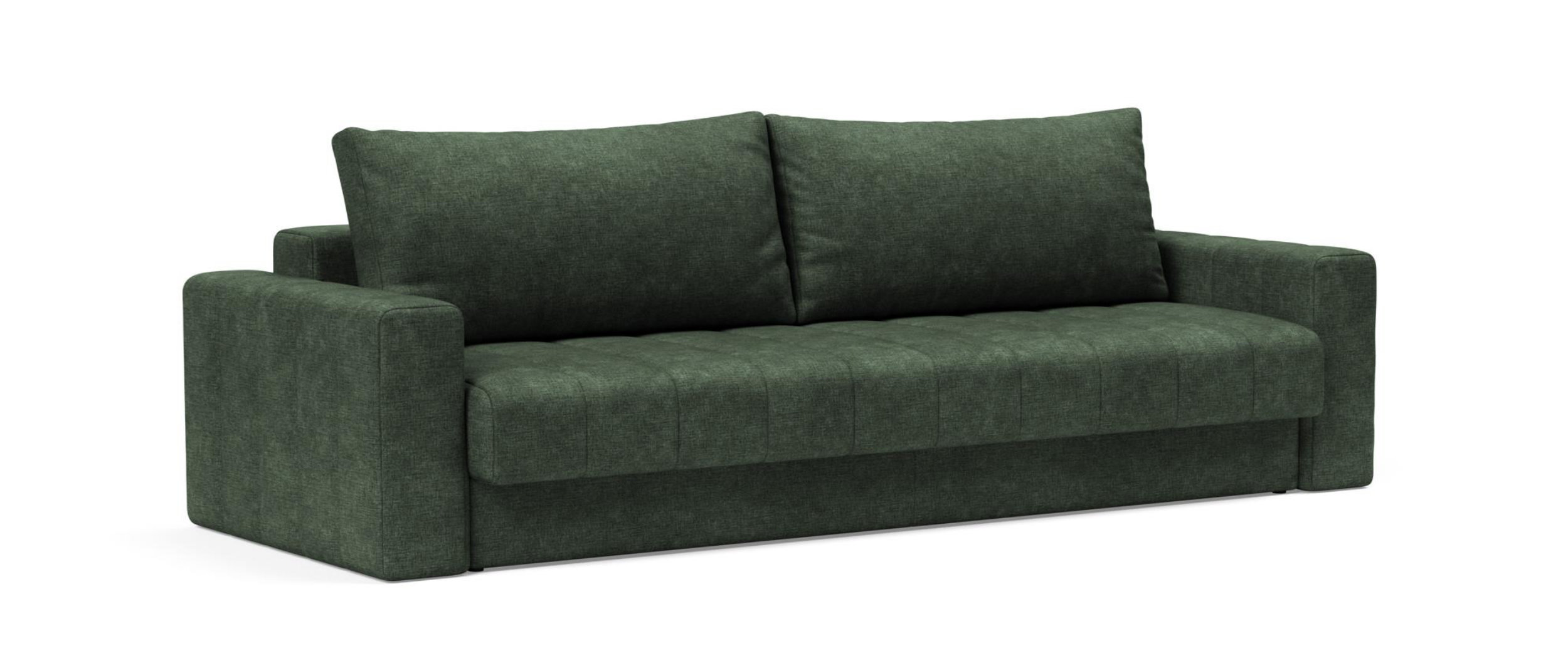 AKELLO Sofa mit Armlehnen von Innovation im Stoff Avella Pine Green (281)