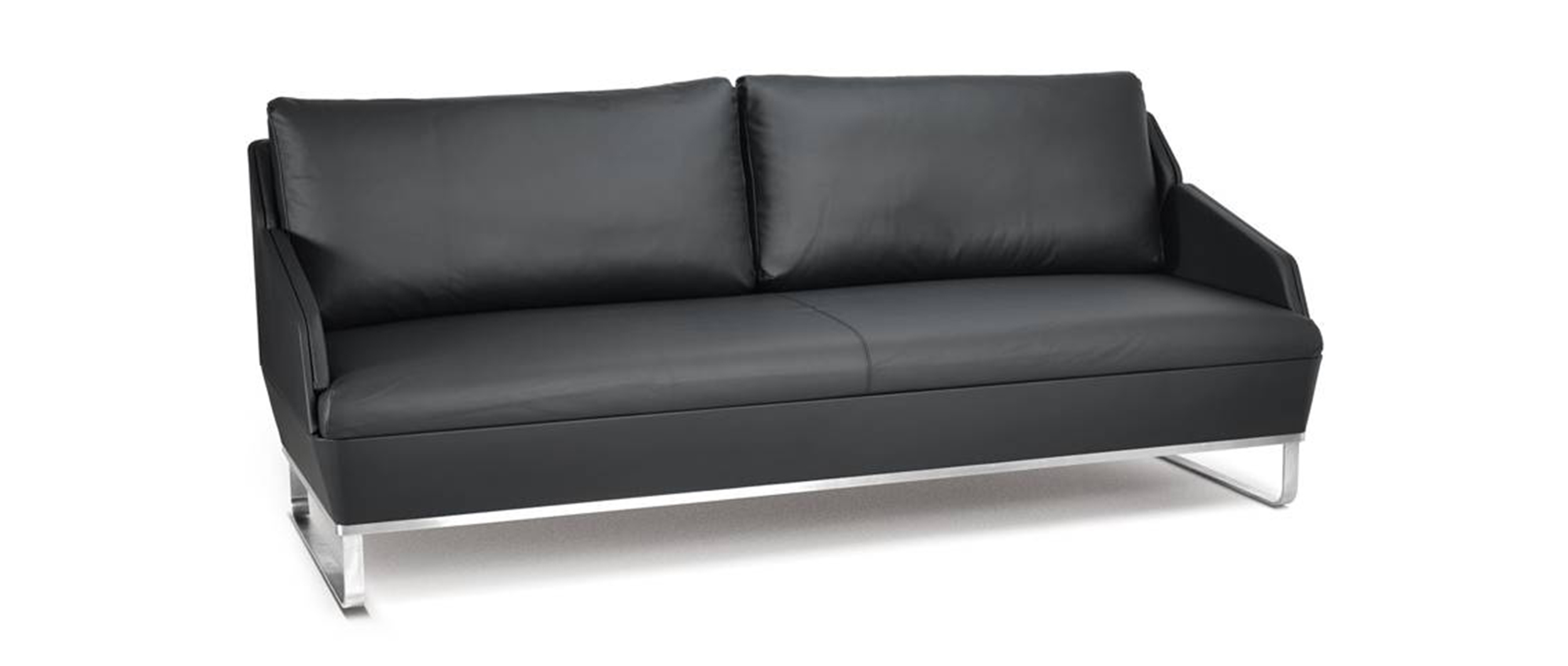 Das Schlafsofa DELUXE in Echtleder
