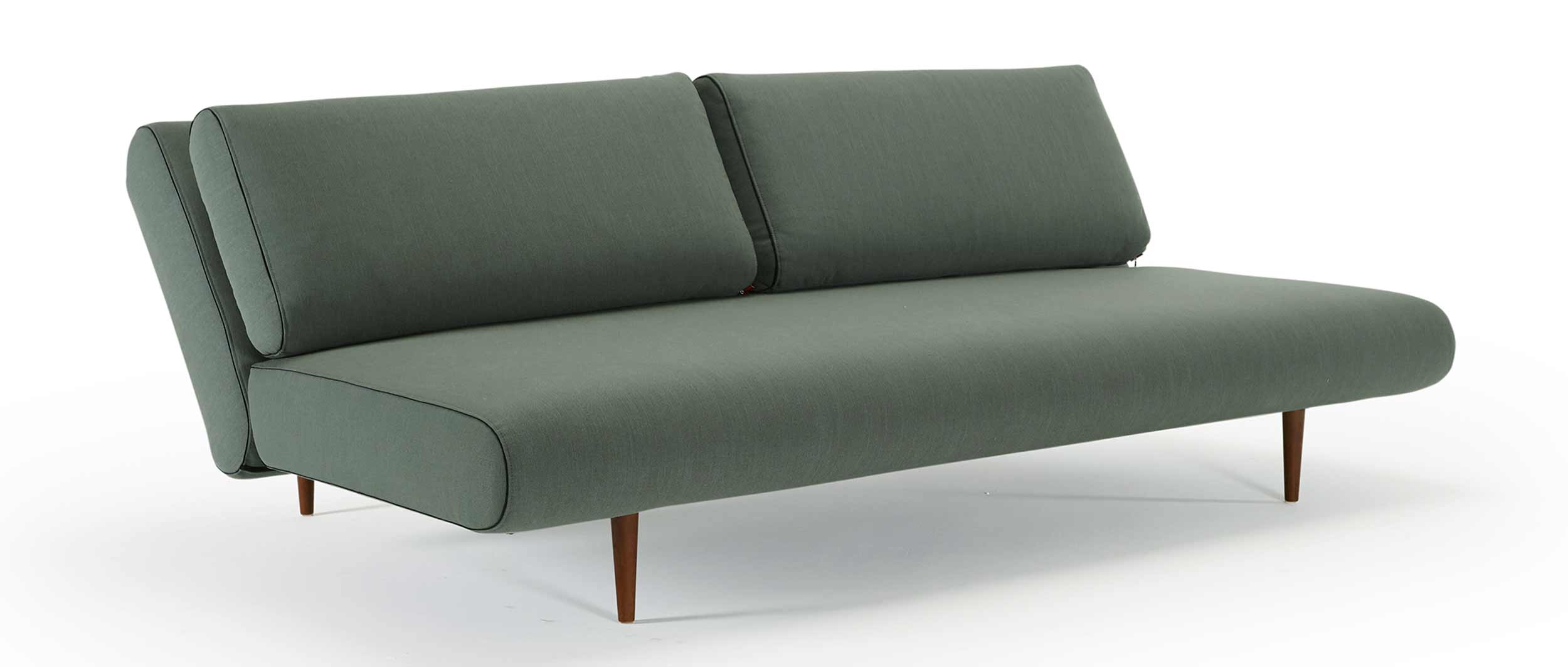 Die Rückenlehne in der leicht zurückgelehnten Relaxposition