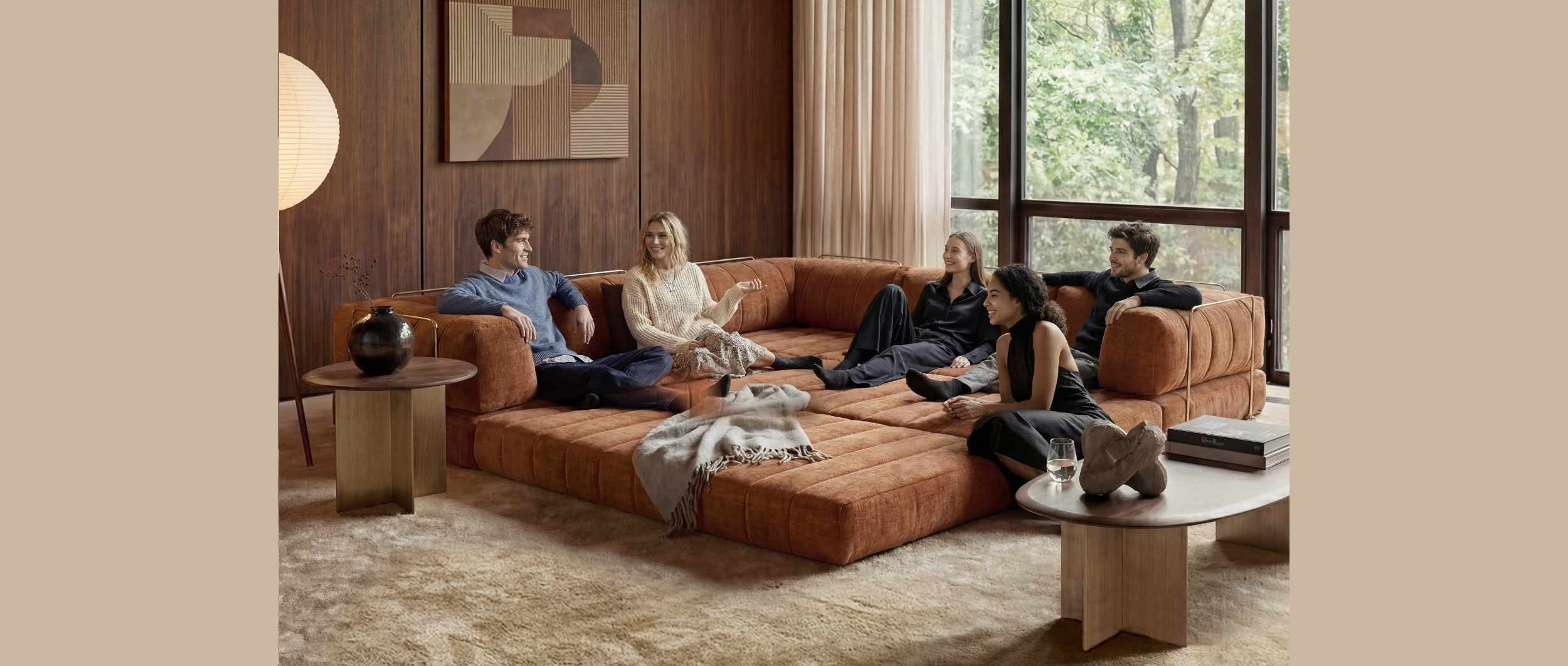 Ob Freunde oder Familientreffen – das COZYPAD ist das funktionale Design-Highlight für Ihre gemeinsame Zeit