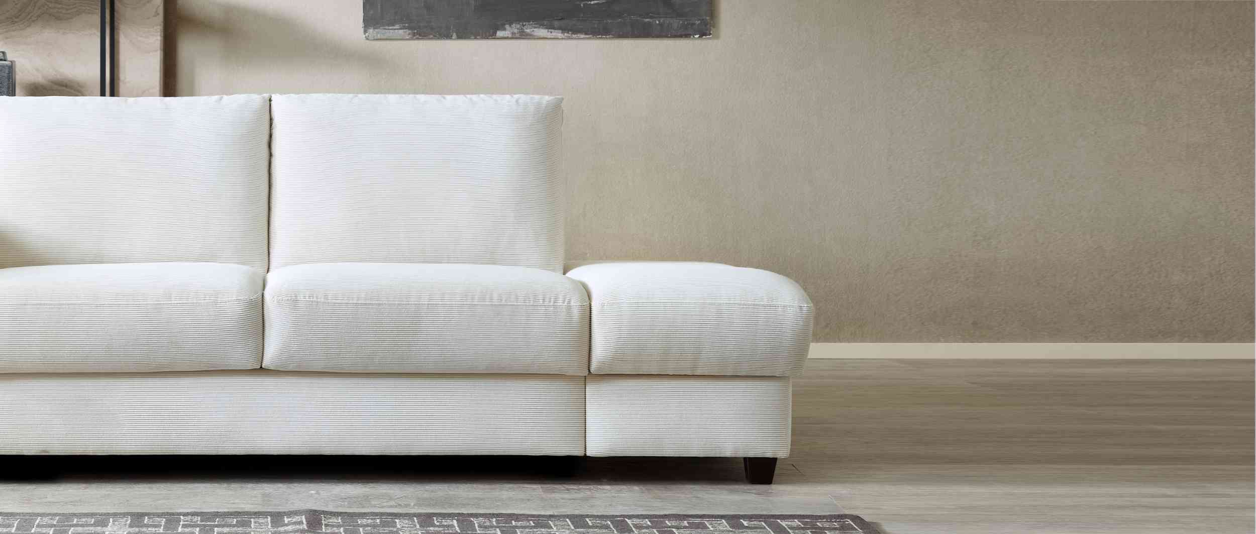 FREIBURG DELUXE Eckschlafsofa auch mit Recamierenhocker erhältlich
